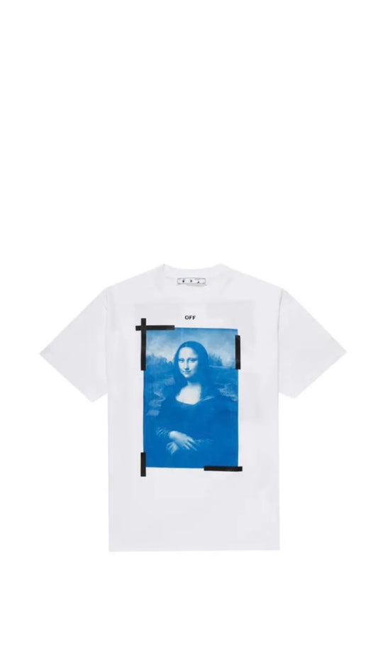 OFF MONALISA WHITE T-SHIRT