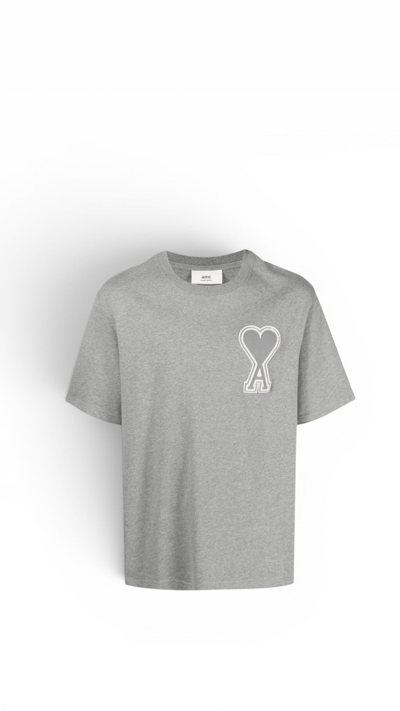 A GRAY T-SHIRT