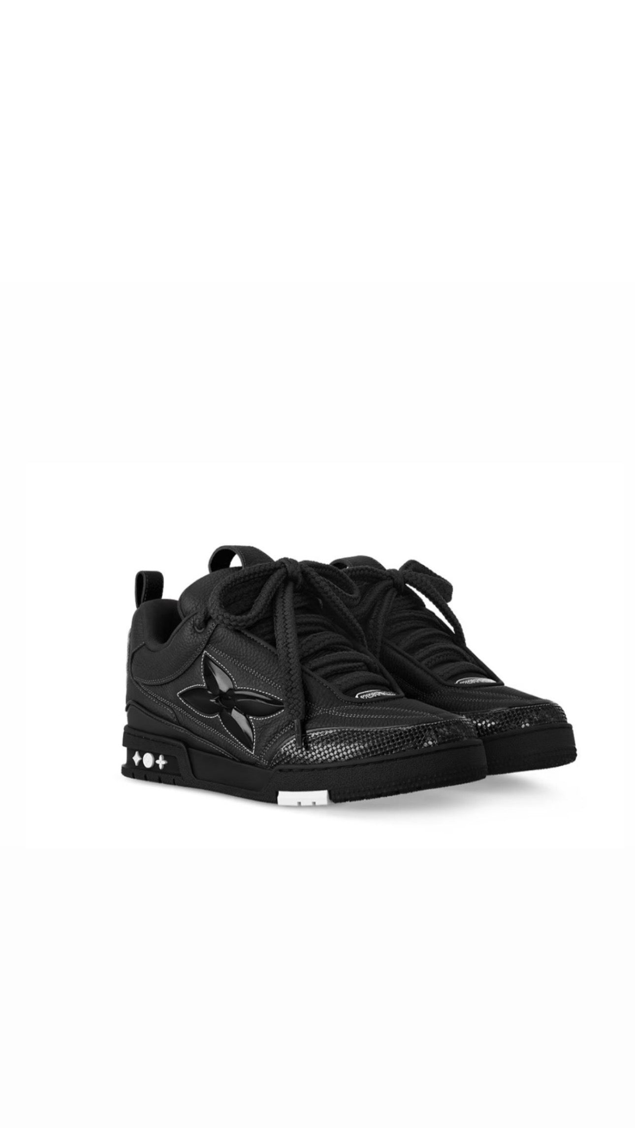 SKATE LEATHER BLACK SNEAKER