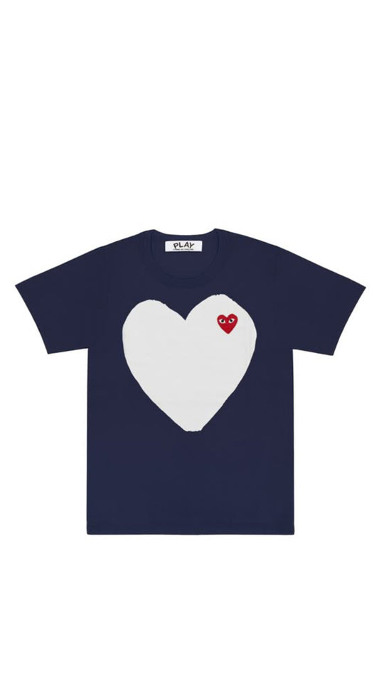 CDG NAVY T-SHIRT