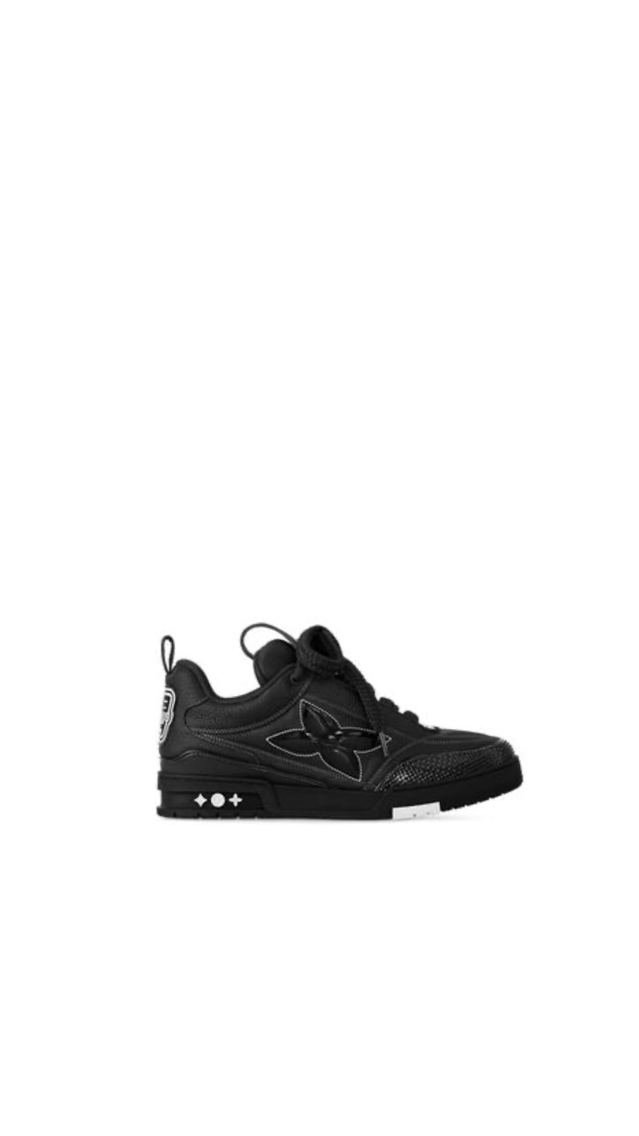 SKATE LEATHER BLACK SNEAKER
