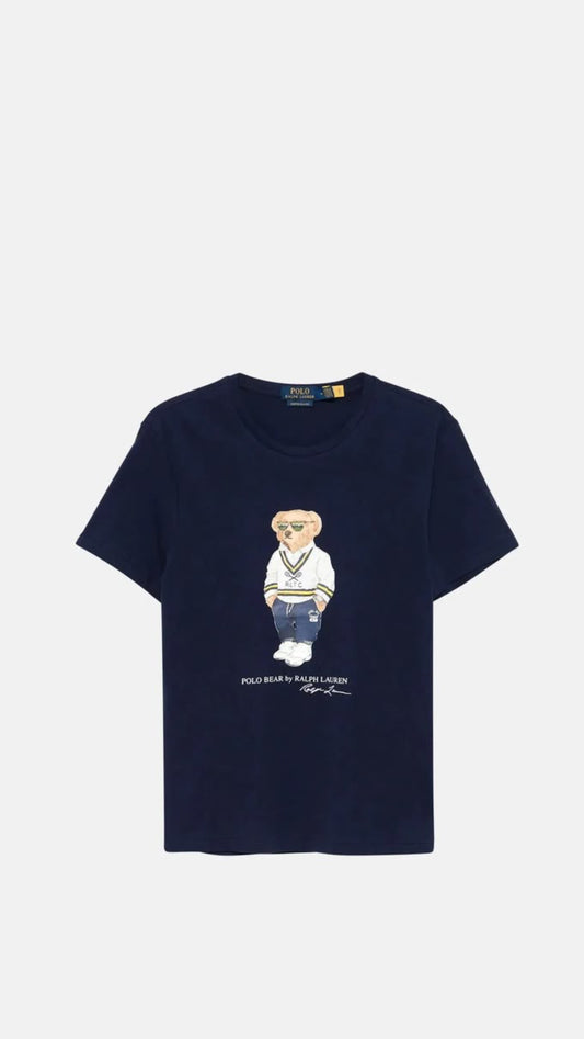 RL T-Shirt – Bear Tennis Graphic
