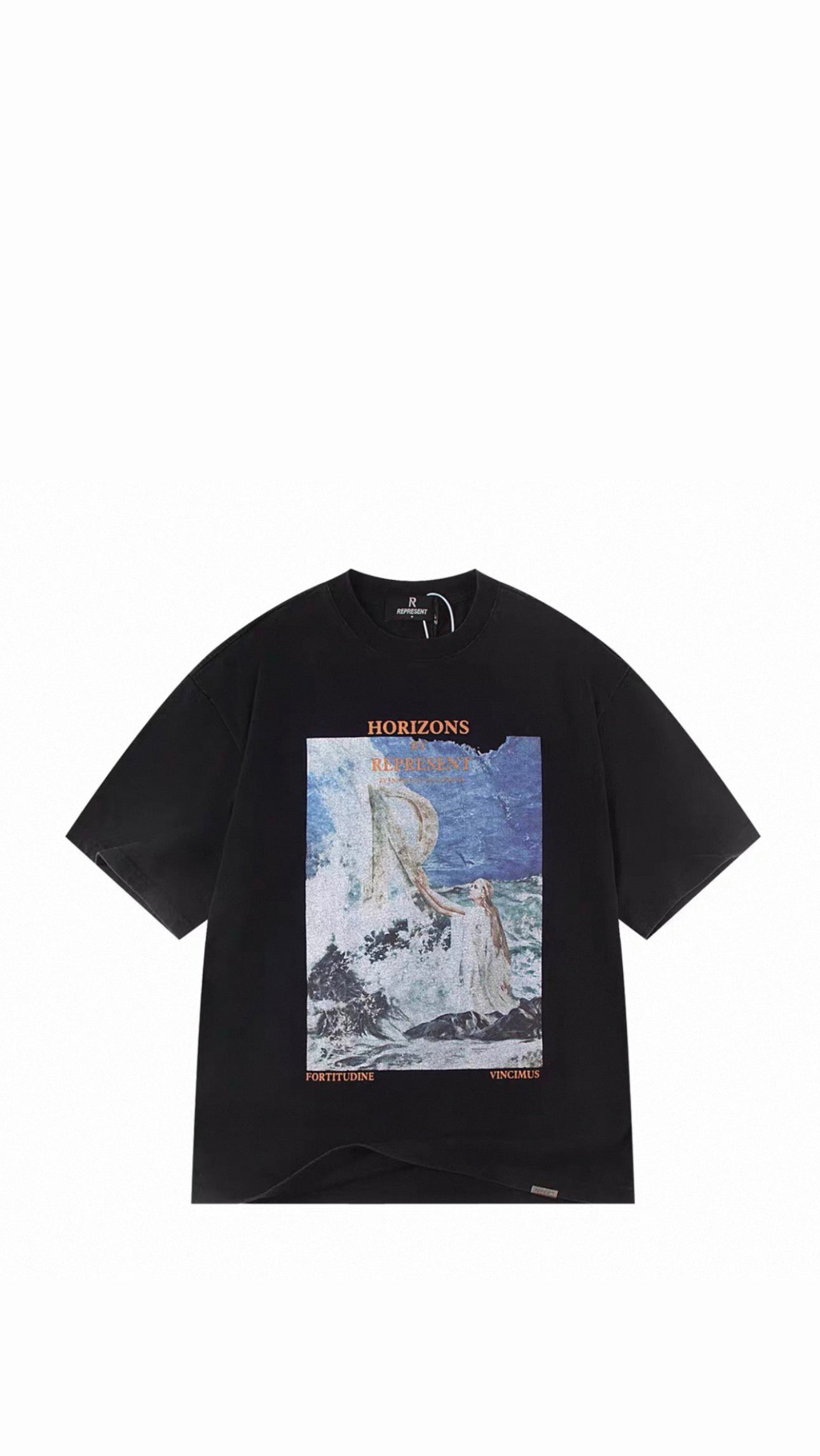 R BLACK T-SHIRT